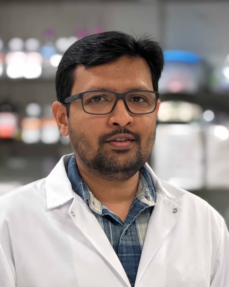 Harsh Patel, PhD, portrait